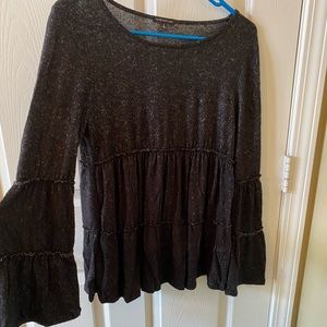 Small soft flowy long sleeve top made in USA
